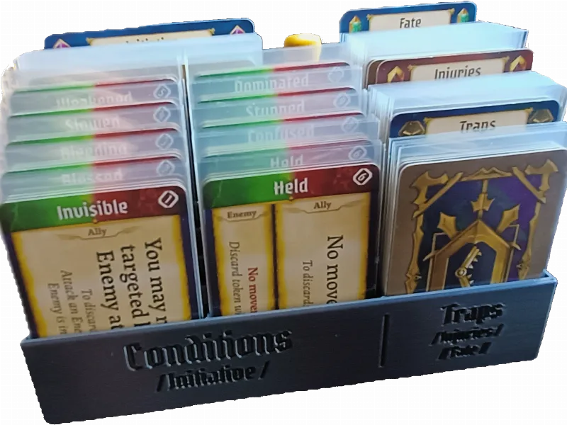 Agemonia Sleeved Cards Insert (mono and bi color)