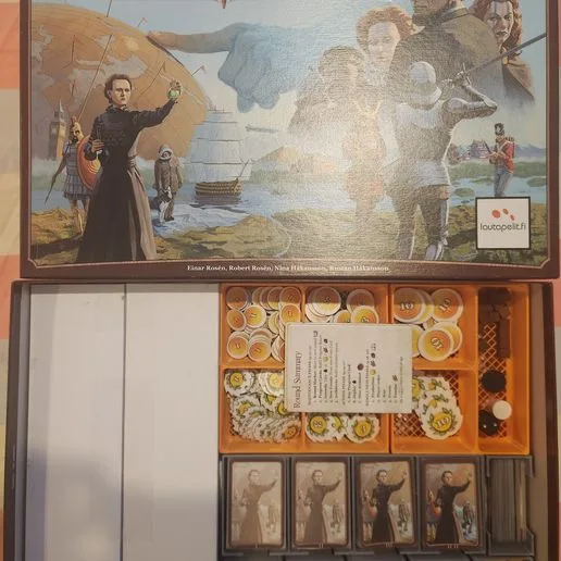 Nations with Dynasties Board Game Insert