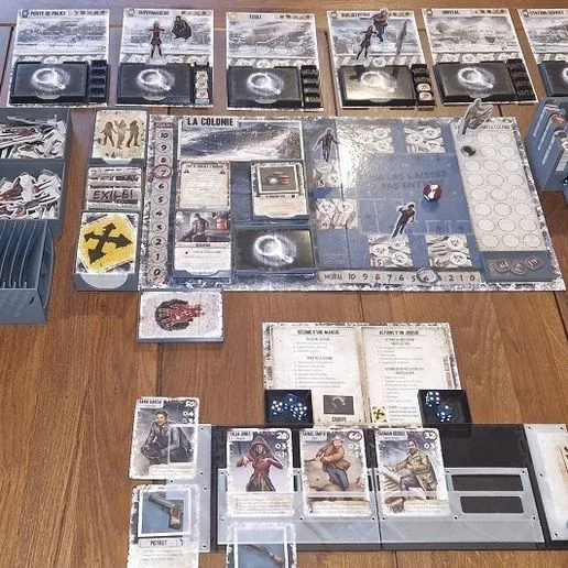 Dead of Winter Crossroads full insert, accessories and playerboard EN / ENG