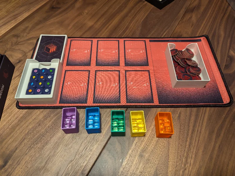 Moonrollers Board Game Insert for Neoprene Mat