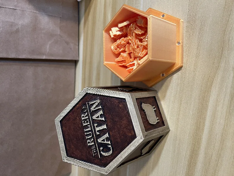 Catan Trophy Container