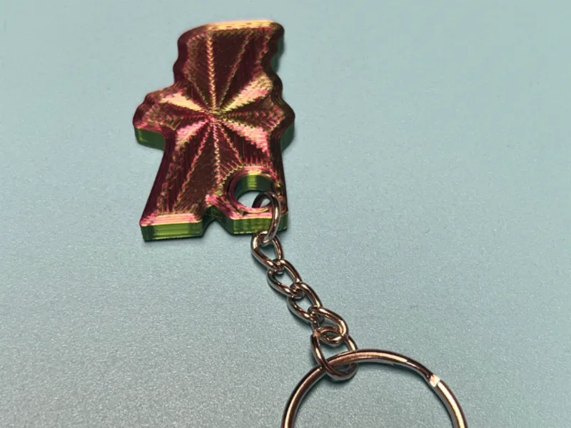 Scythe Keychain - Rusviet Faction
