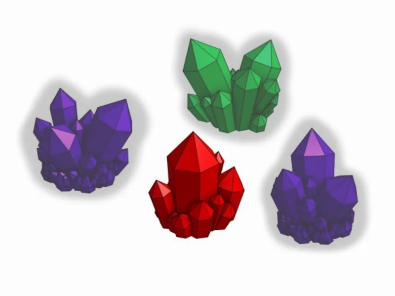 Crystals for Gloomhaven