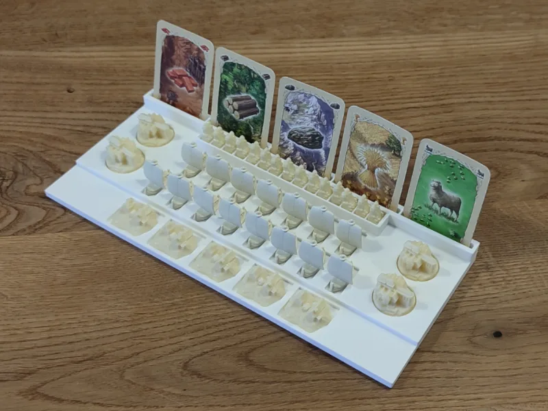 Catan Organizer - Siedler von Catan Teilehalter
