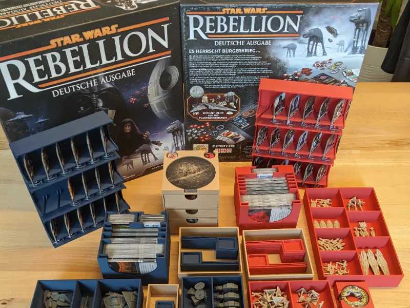 Star Wars: Rebellion - Hero Tray - Boardgame Inlay