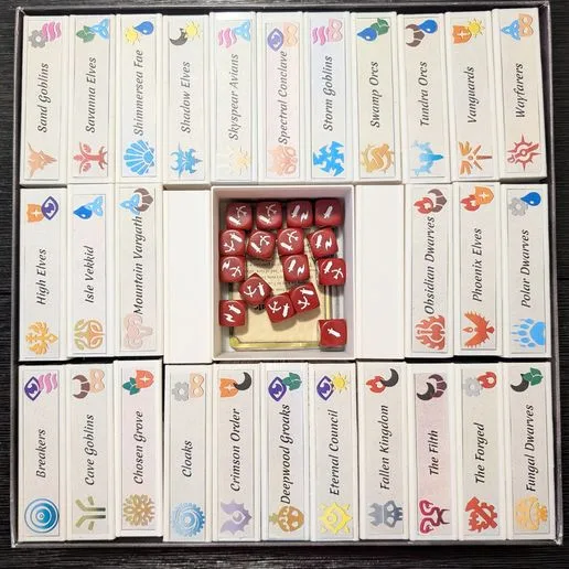 Summoner Wars plus Expansions 2nd Edition Insert