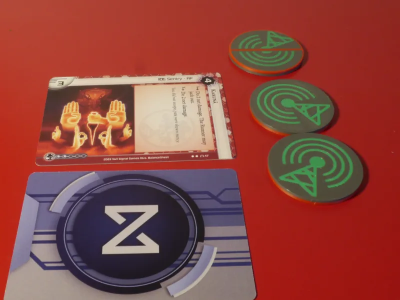 Bad Publicity Counter comp. with Android Netrunner