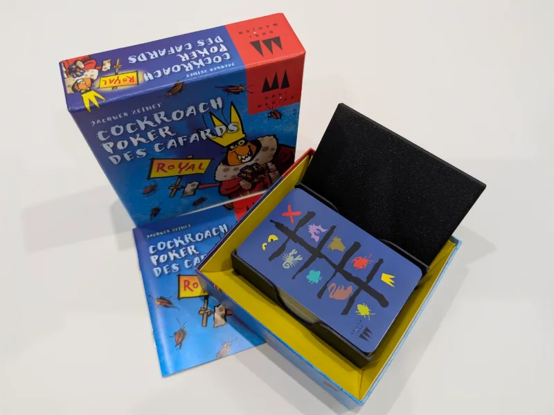 Cockroach Poker Card Holder