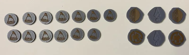 Spirit Island 2 color Vital Strength of the Earth presence token