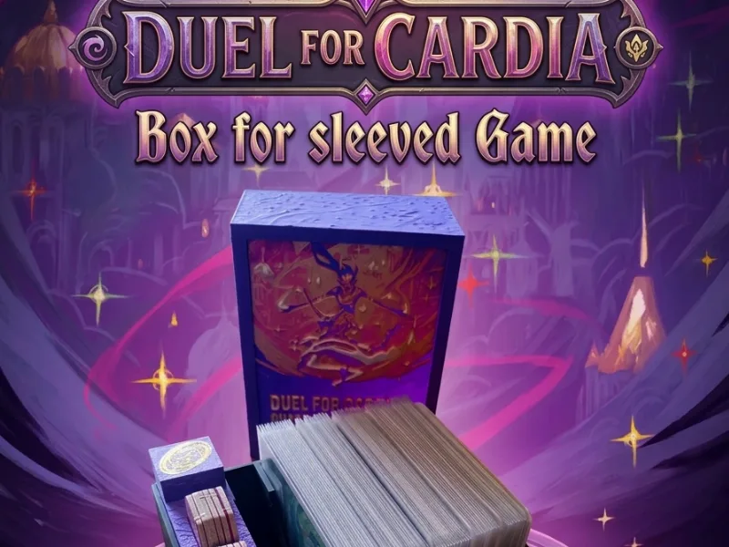 Duel for Cardia: All-In Box (Sleeved Cards)