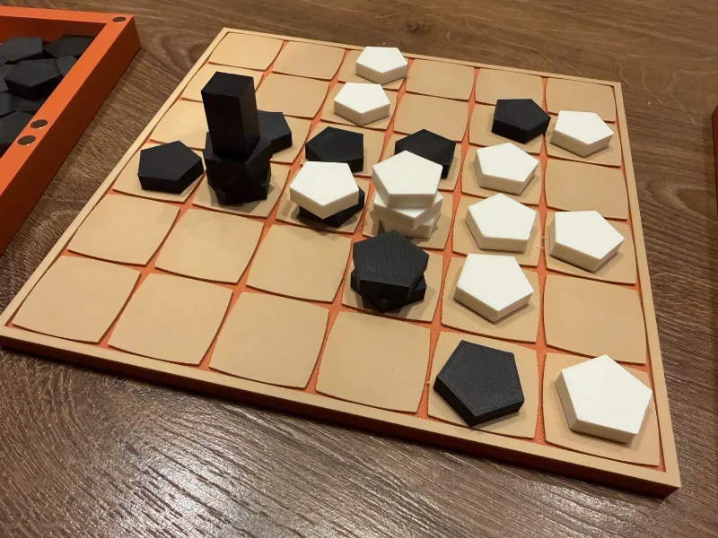 Travel size Tak board game