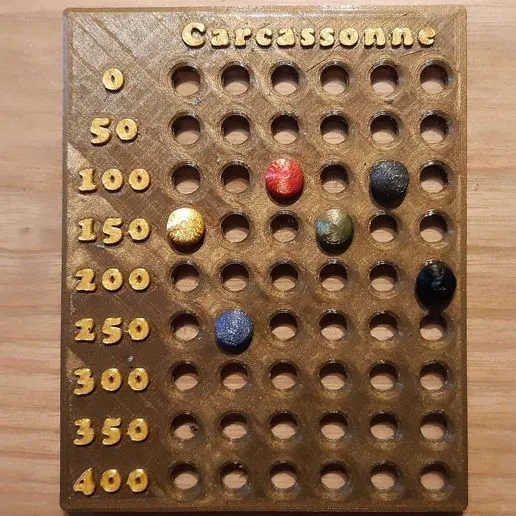 Carcassonne Scoring board
