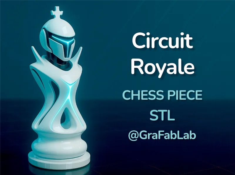 Circuit Royale "King" - chess piece