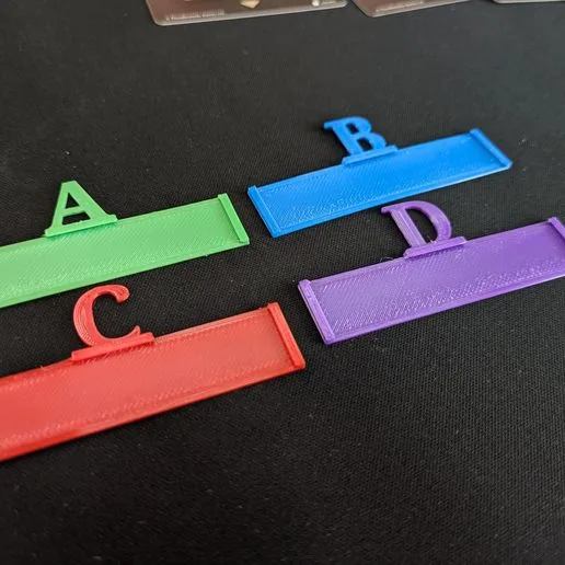 Cartographers edict markers