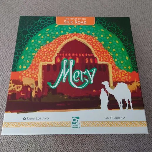 Merv: The Heart of the Silk Road - Boardgame insert for the existing cardboard insert
