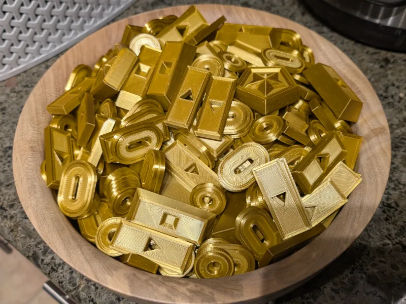 Treasure Poker Chips