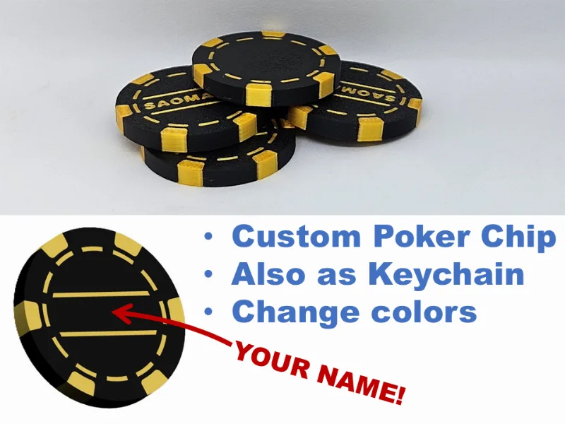 Your Custom Poker Chip!