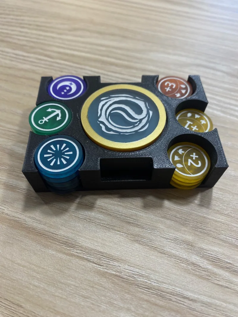 Altered TCG tokens holder
