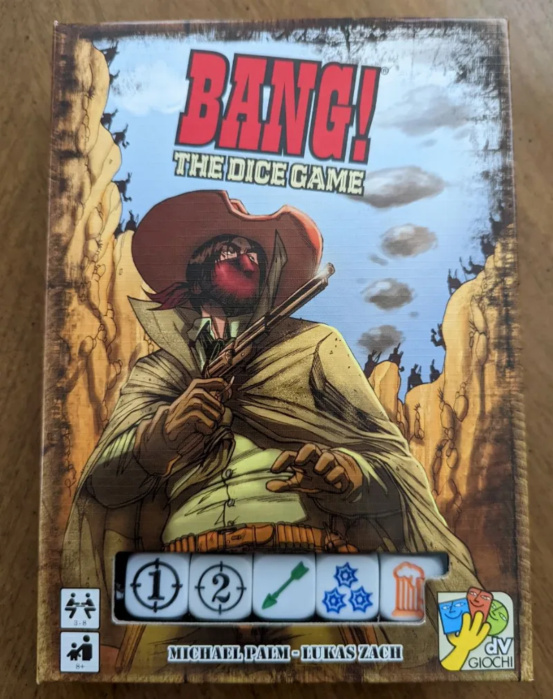 Bang! The Dice Game Insert Organizer