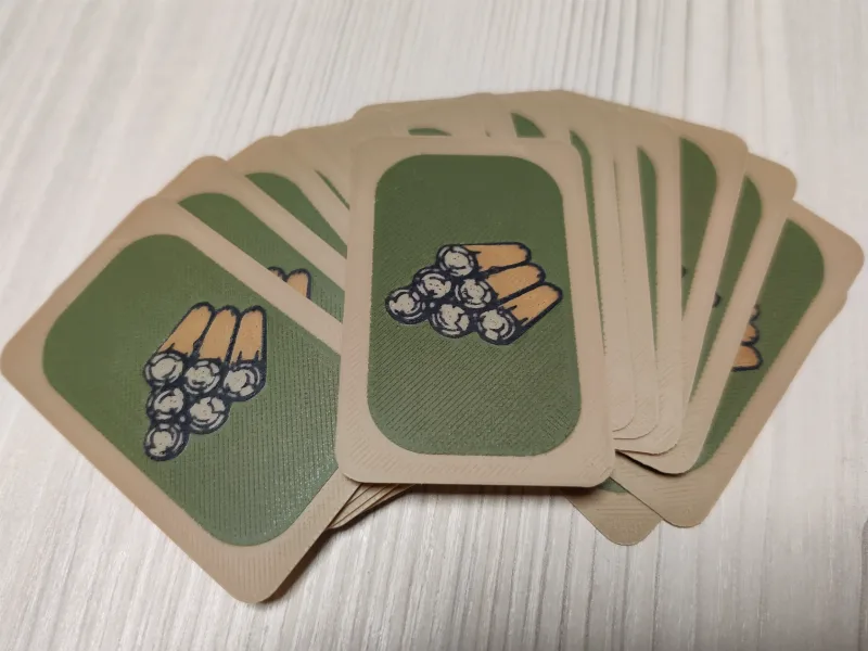 Settlers of Catan - Wood/lumber/log card