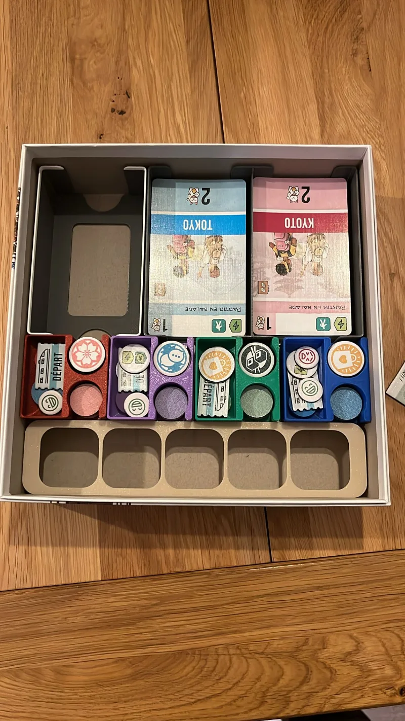 Cardboard replacement for let's go to Japan