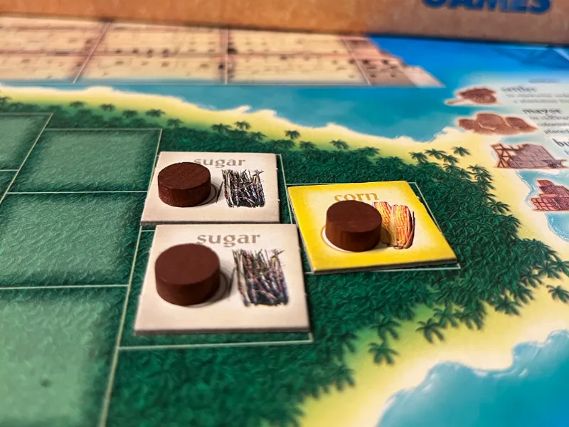 Puerto Rico Game Pieces