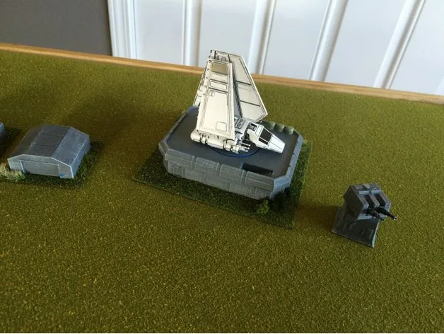 Star Wars X-wing: Imperial landing pad