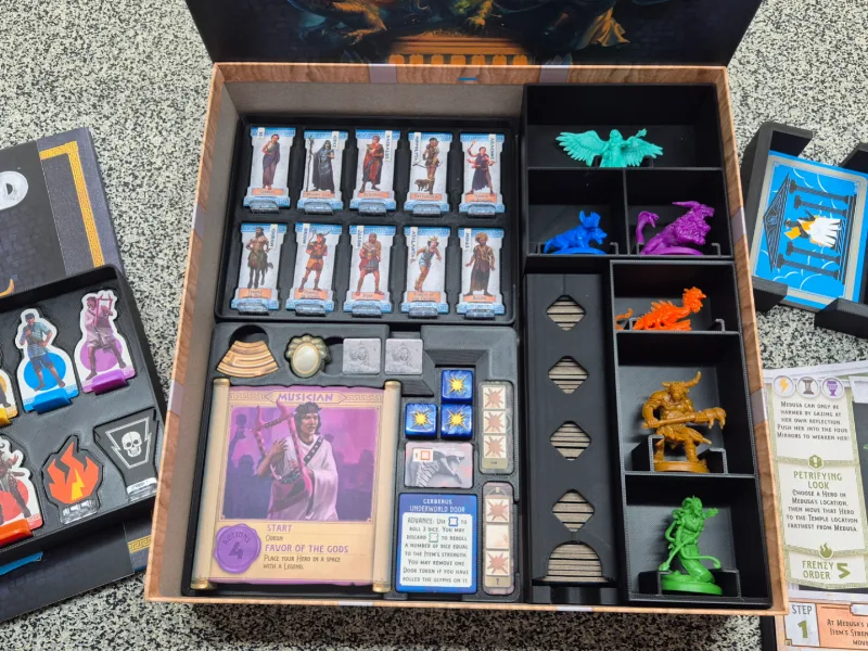 Horrified Greek Monsters Board Game Storage