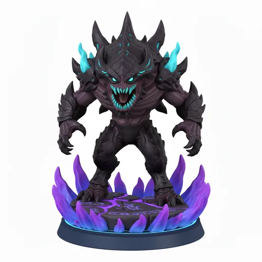 Abyss Monster - STL Horror Figure (Vol. 1)