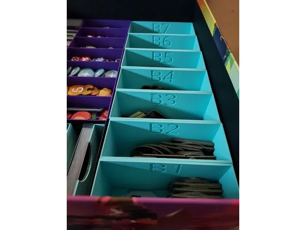 Dead Cells Board Game - Biome Trays (B1-B7) and additional trays for Deck of Secrets and tokens (retail edition only)