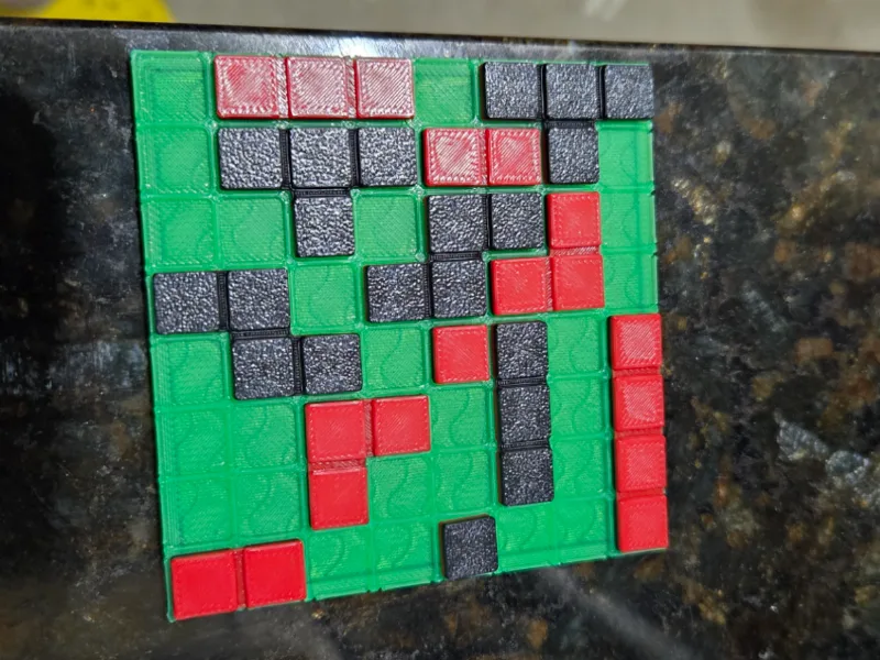 Tiny simplified blokus for 2