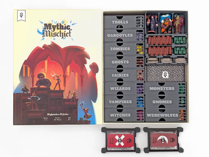 Mythic Mischief Headmaster Box w/Vol 2 - Insert