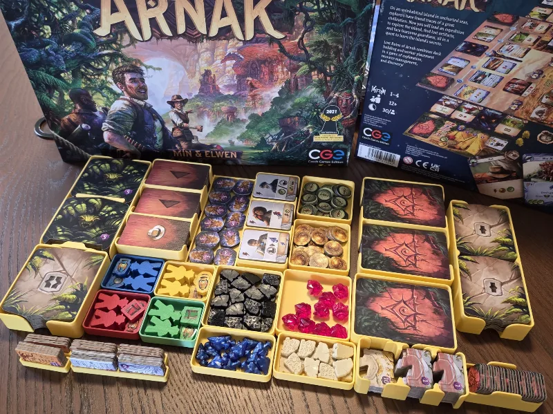 Lost Ruins of Arnak - Board Game Insert