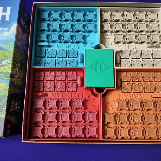 Rebirth Board Game Organiser/Insert (fits sleeved cards)