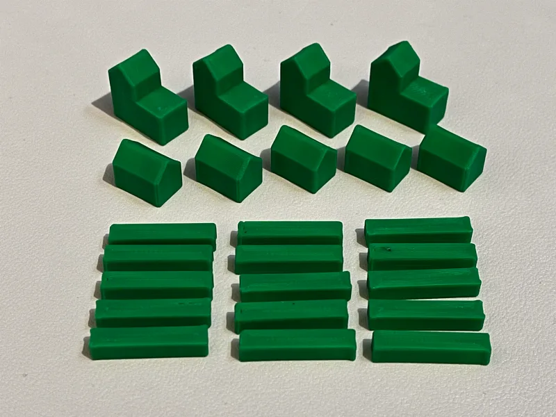 Catan Game Pieces