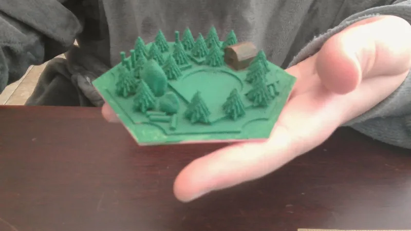 Catan wood tile
