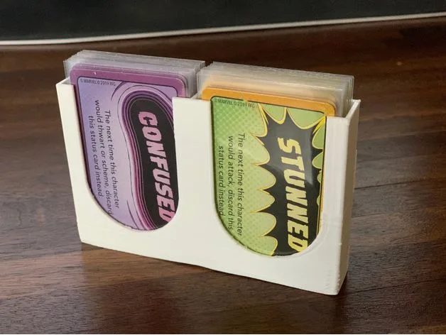 Marvel Champions Status Card Storage