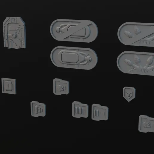 Nemesis Retaliation - Ultimate 3D Token Upgrade Set