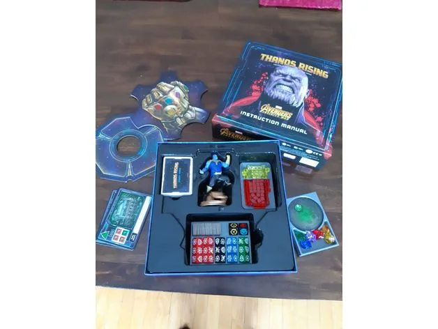 Thanos Rising board game organizer