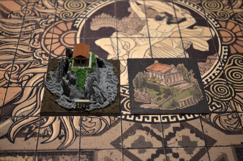 Aeon Trespass: Odyssey - Abandoned Temple Terrain Tile