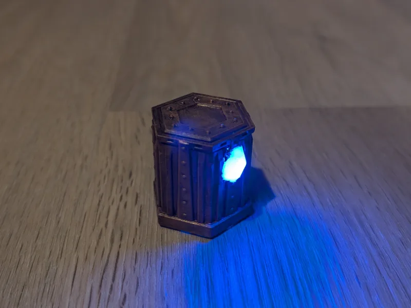 Frosthaven metal corner with 5mm LED