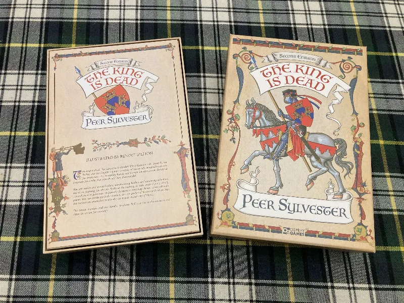 The King is Dead 2nd Edition Organizer Insert