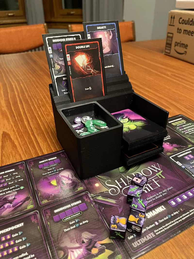 Dice Throne Player Organizer