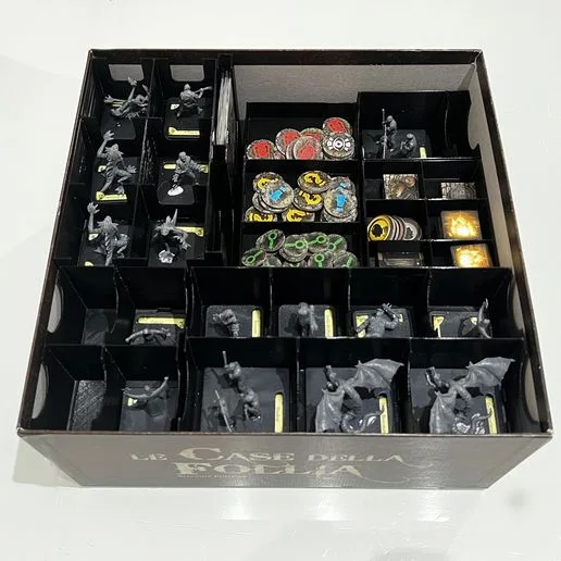 MANSIONS OF MADNESS 2ND EDITION 3D PRINTABLE INSERTS BY AM-MEDIA