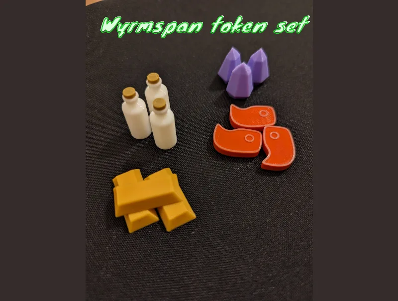 Wyrmspan Token Set