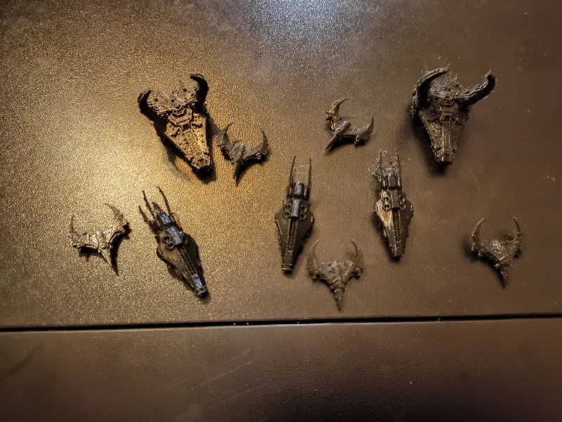 Last Light Spaceships - Black theme