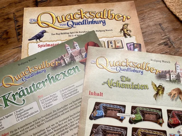 Insert for The Quacks of Quedlinburg + Expansions