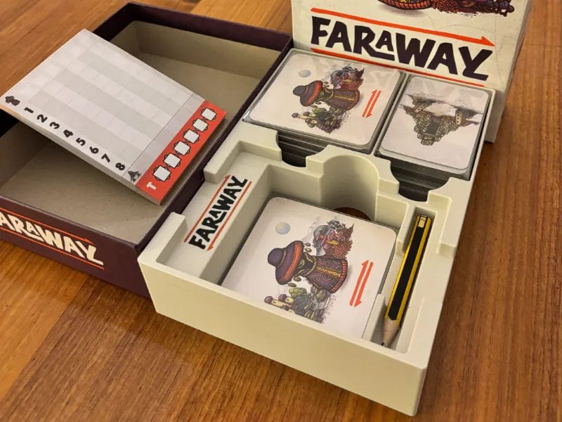 Faraway insert + supports expansions and pencil