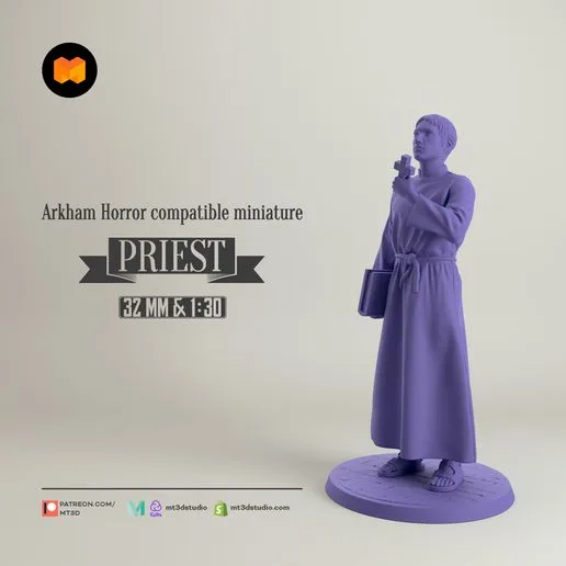 Priest - Arkham Horror compatible