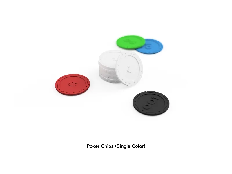 Poker Chips (Single Color) 单色扑克筹码